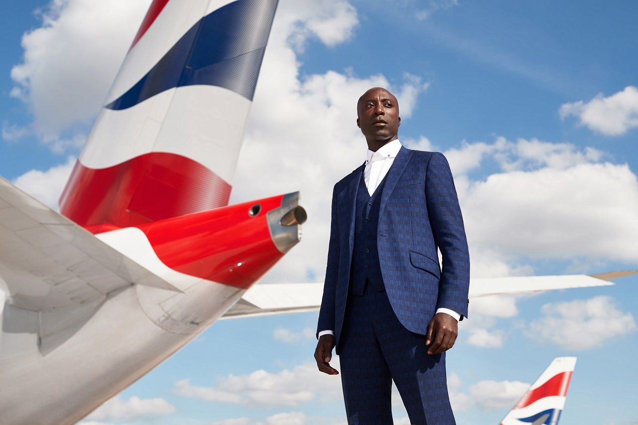 British Airways se asocia con Ozwald Boateng para diseñar sus próximos uniformes