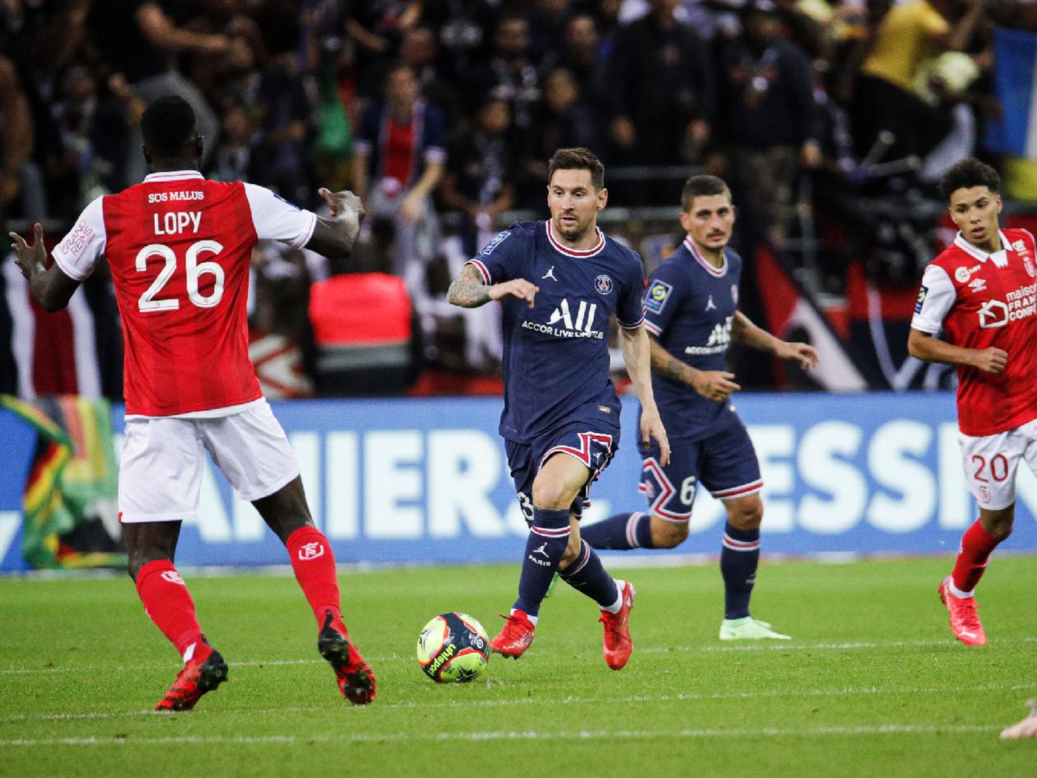 Messi debutó en el PSG
