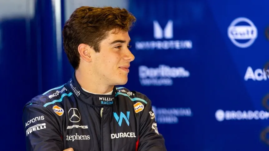 Franco Colapinto tuvo un difícil inicio en la previa al Gran Premio de Arabia Saudita