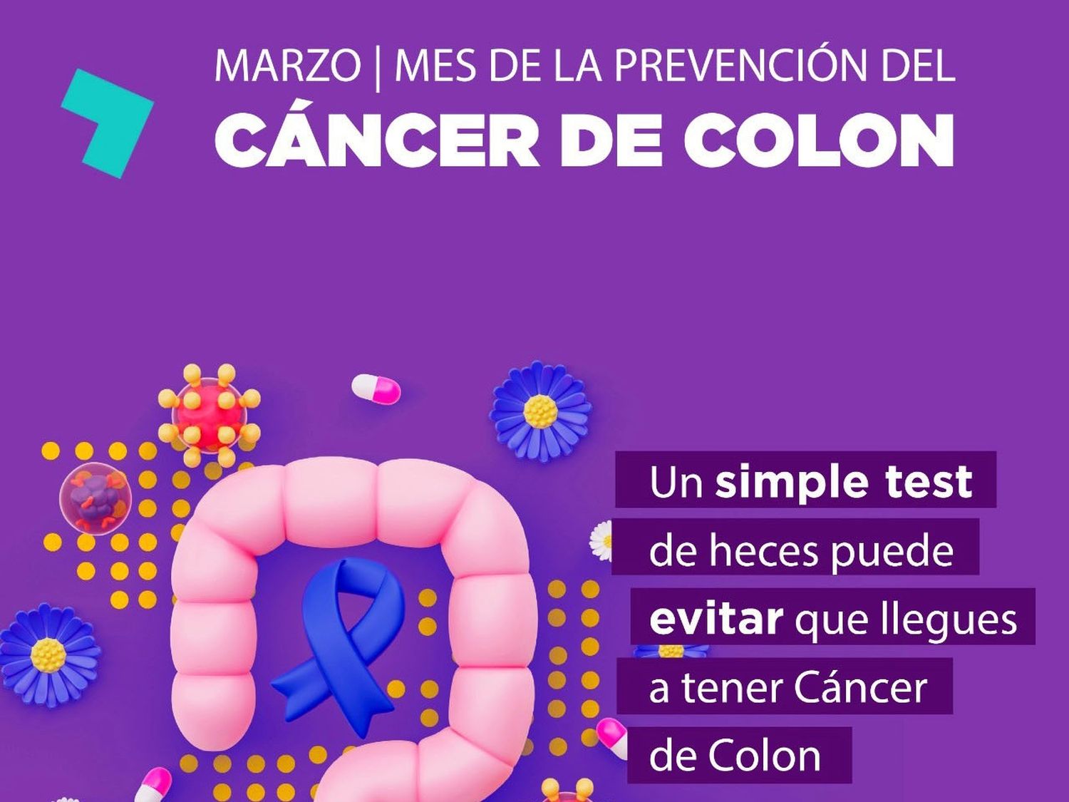 Campaña gratuita de prevención del Cáncer de Colon en la ciudad