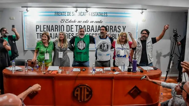 Paritarias estatales: ATE rechazó el acuerdo y anunció un paro para el lunes