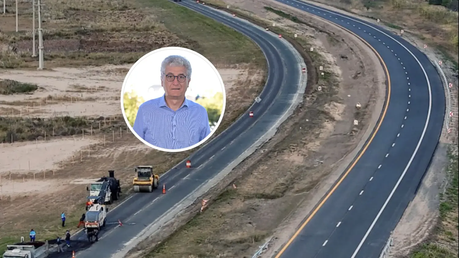 Gustavo Barrera destacó las obras que impulsa Axel Kicillof en la Ruta 11.