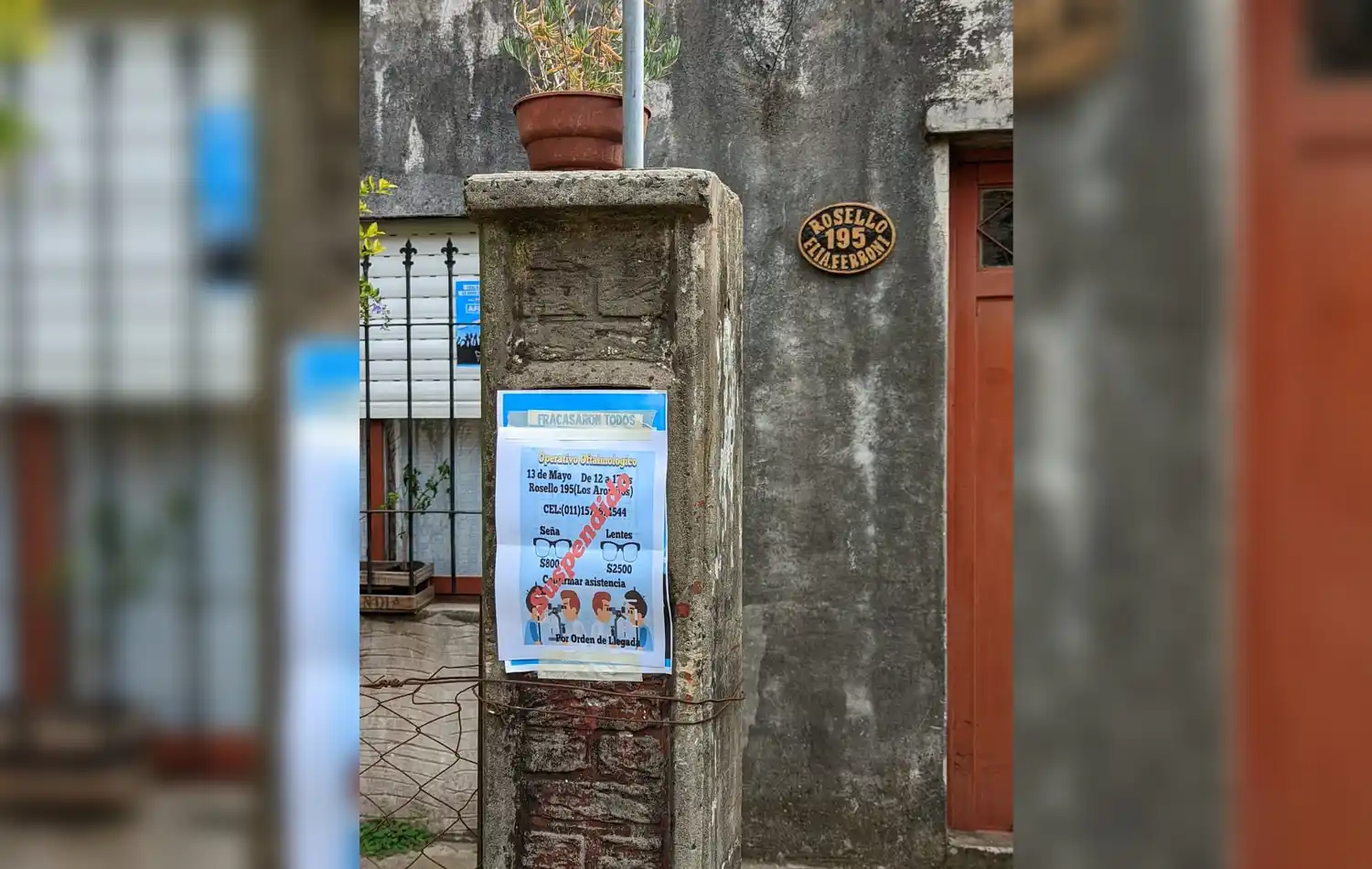 Tras el reclamo de oftalmólogos, suspendieron el “operativo anteojos” en Los Aromitos