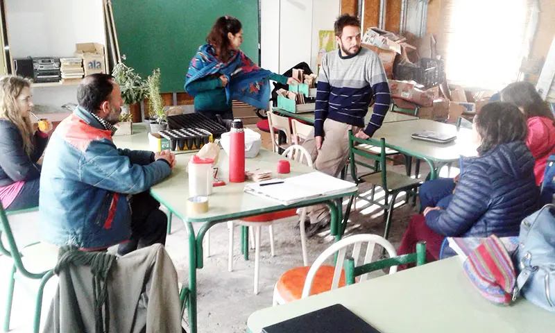 Inauguraron biblioteca de semillas en el barrio Puerto