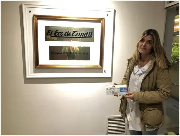 La ganadora de Mayo del sorteo de Médano Blanco Termas de Campo