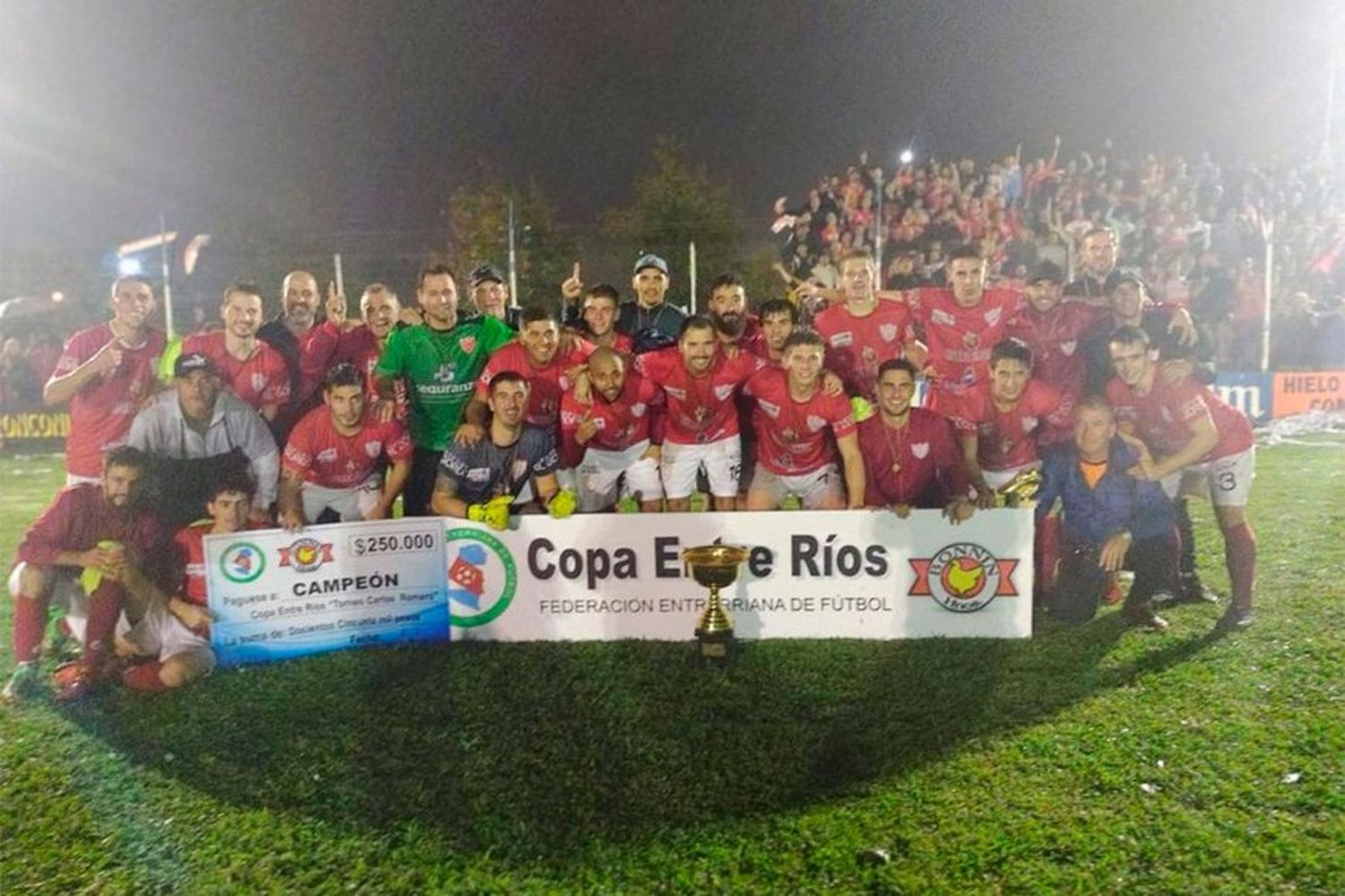 Central Larroque (2022) fue el último equipo gualeguaychuense en ganar el certamen, tras vencer en la final a otro local como Deportivo Urdinarrain.