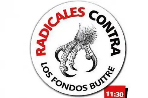 Radicales realizan acto contra los fondos buitres