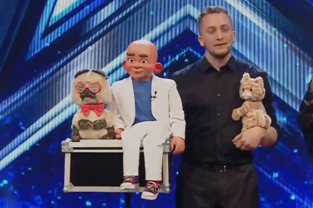 El ventrílocuo Martín Chesini la rompió cantando una canción de Floricienta