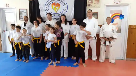 Fénix Ryu llevó adelante los exámenes en Olavarría