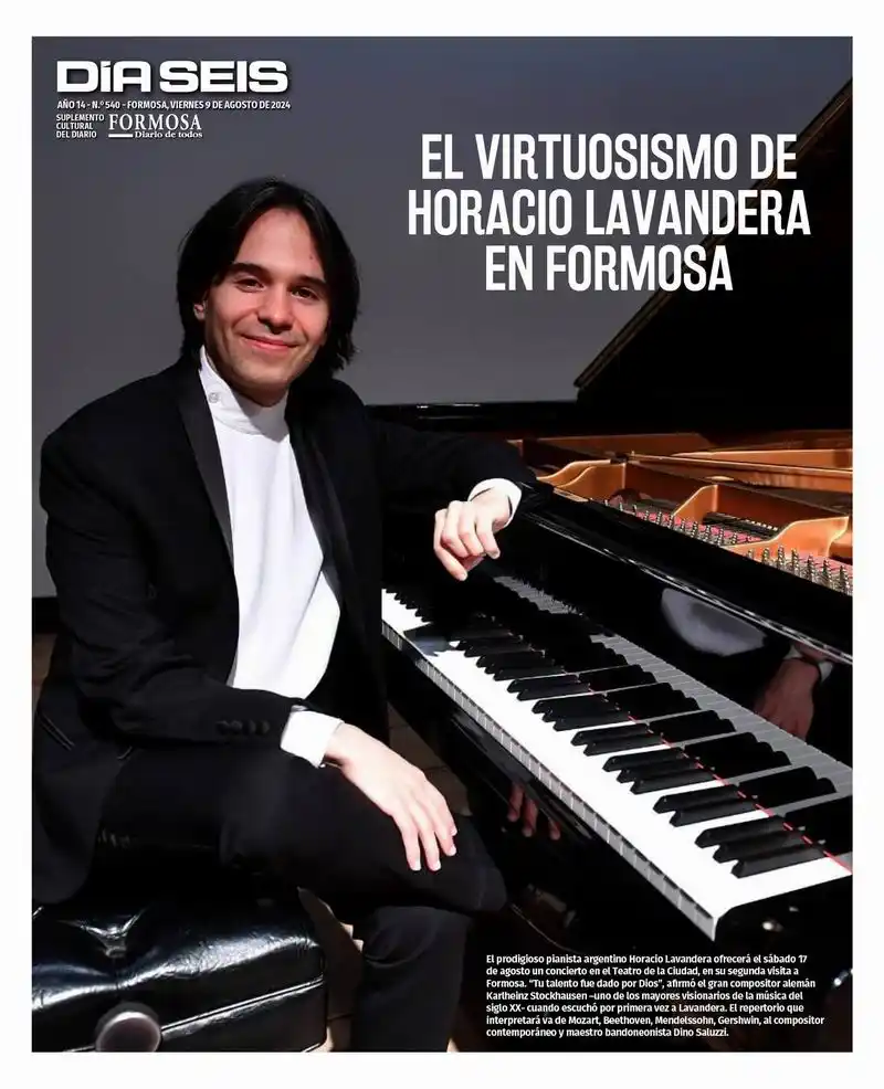 Las manos de oro de Horacio Lavandera en 
una noche para disfrutar de la música clásica