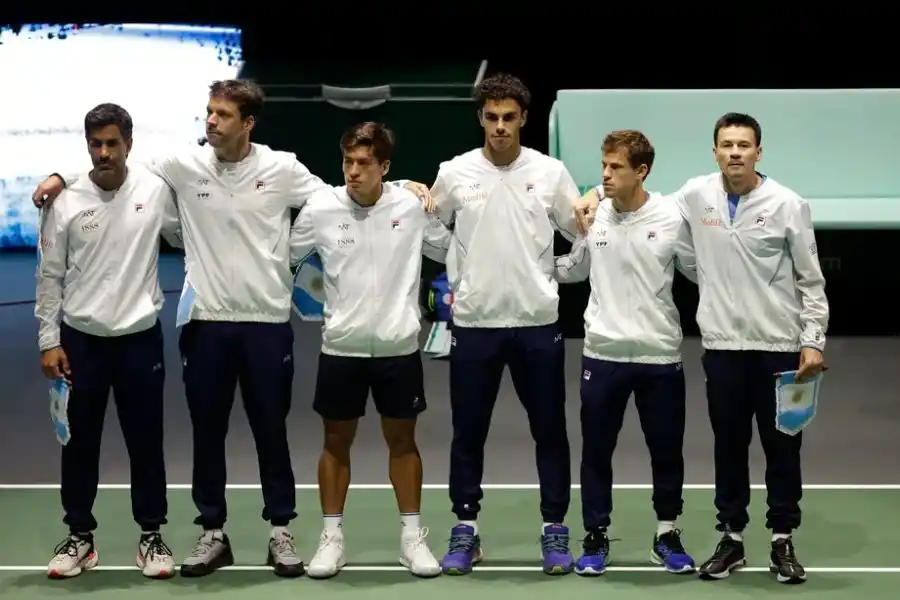 El equipo argentino de Copa Davis