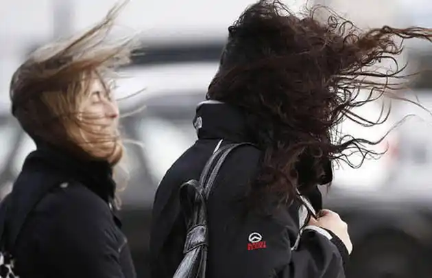 Rige alerta meteorológico en la Provincia por vientos intensos con ráfagas