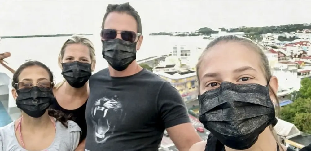 Un exfutbolista espera rescate, tras pasar días encerrado en un crucero con coronavirus