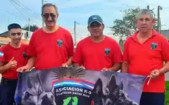 Capacitación de integrantes de la Asociación K9