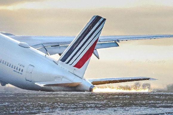 Air France refuerza entrenamientos de sus pilotos tras el arrastre de cola de un A350