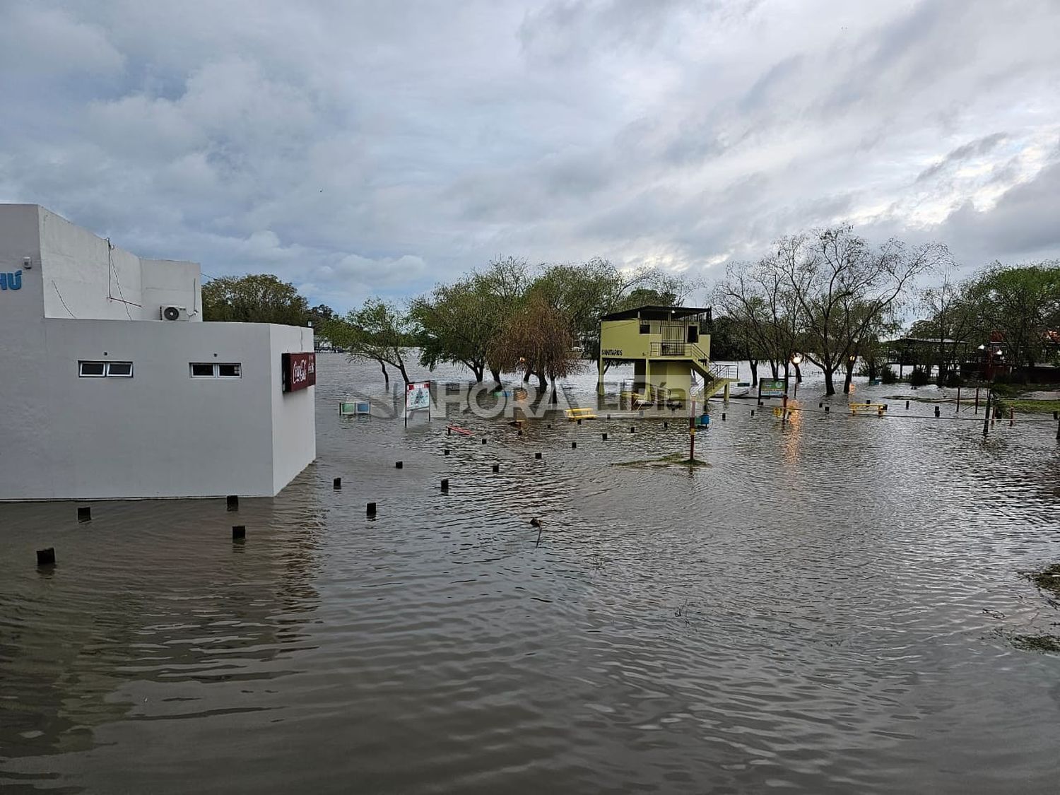 El río Gualeguaychú llegó a 3,17 y continúa en estado de alerta