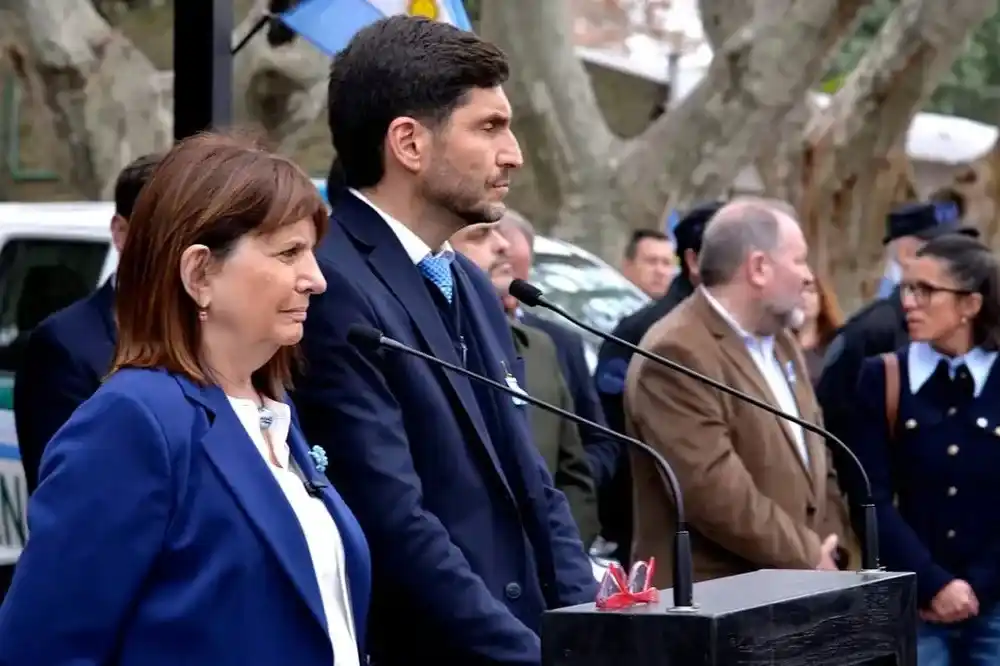 Patricia Bullrich evalúa reeditar el Operativo Bandera de Rosario en el conurbano bonaerense.