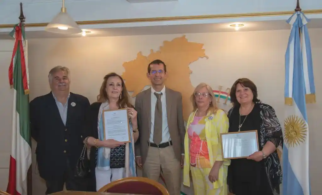 Rosana Fusaro es la nueva representante consular de Italia en lugar de Carolina Cenci
