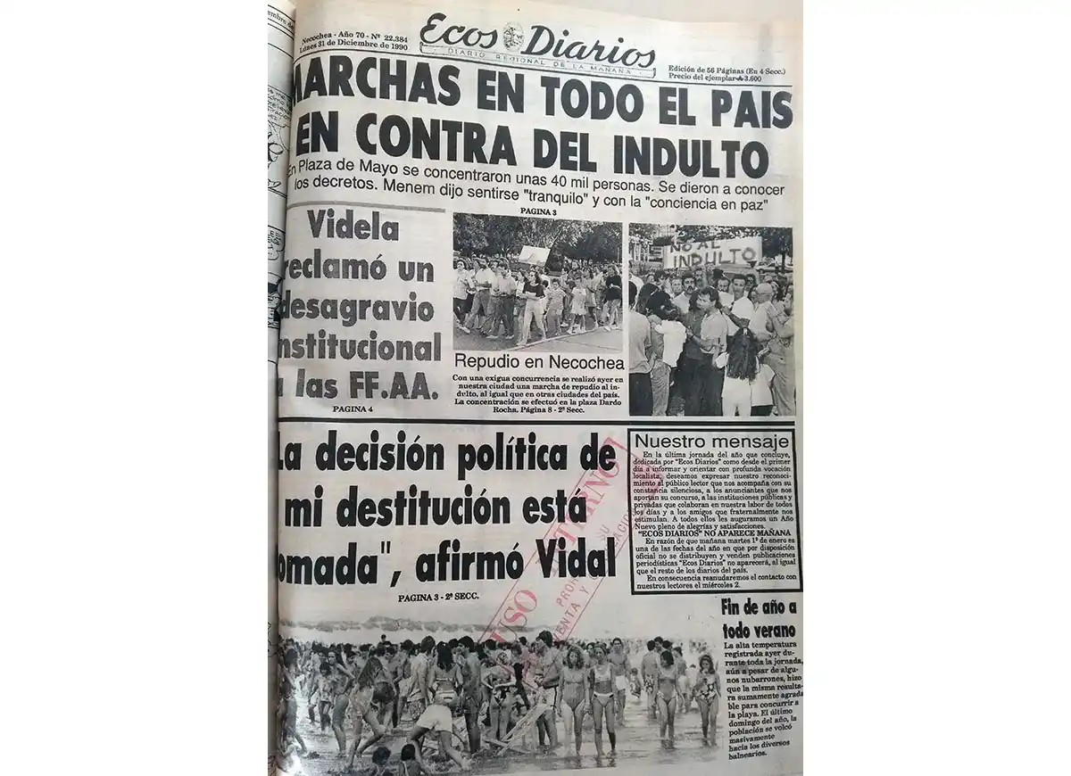 Lunes 31 de diciembre de 1990