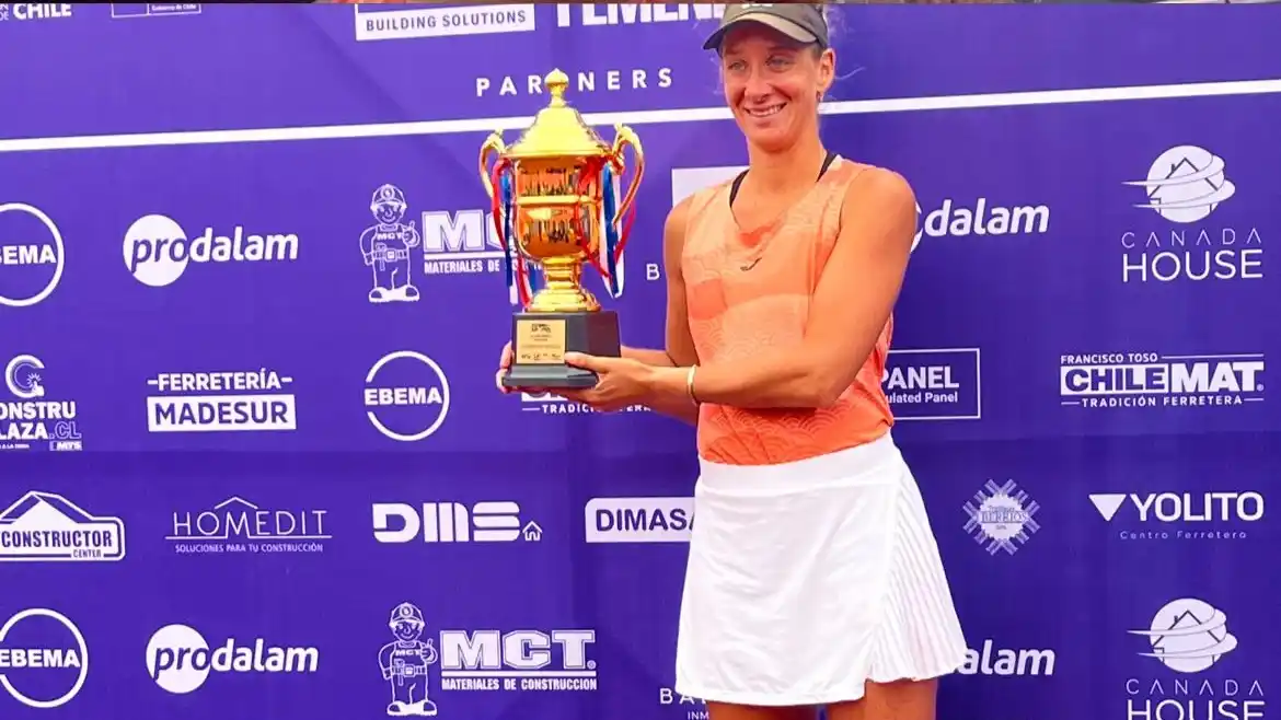 Vito cerró una gran semana en Chile con título incluído. Foto: gentileza