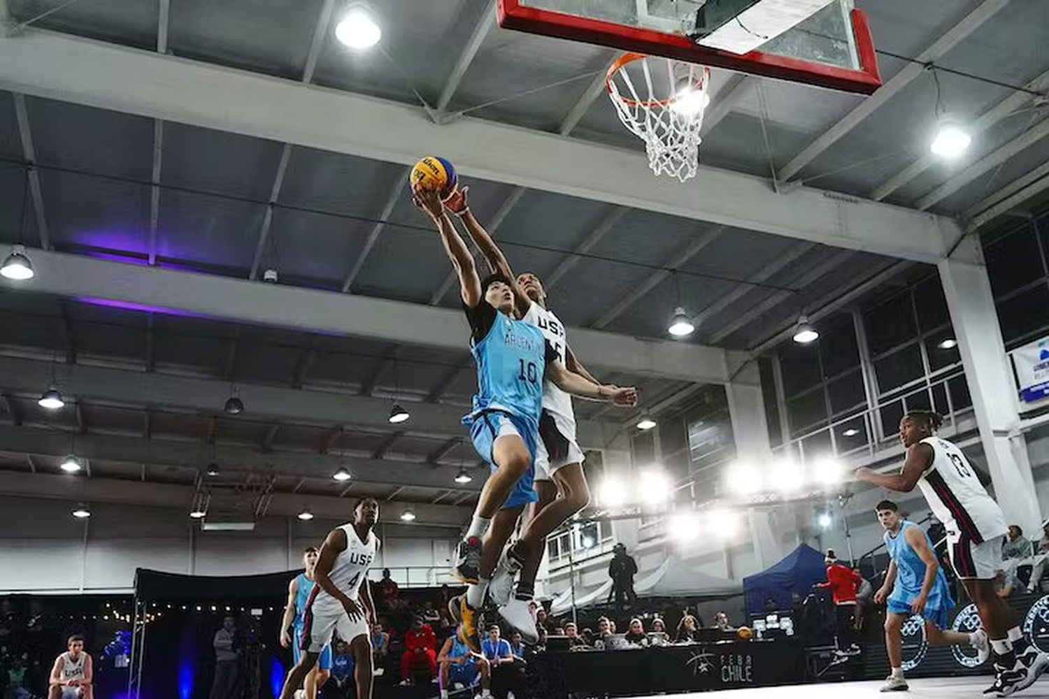 3×3: tercera parada disputada para el Seleccionado Argentino U23 en Chile