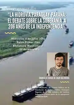 Enzo Balbuena se presentará en el ciclo de Charlas BePé 2022