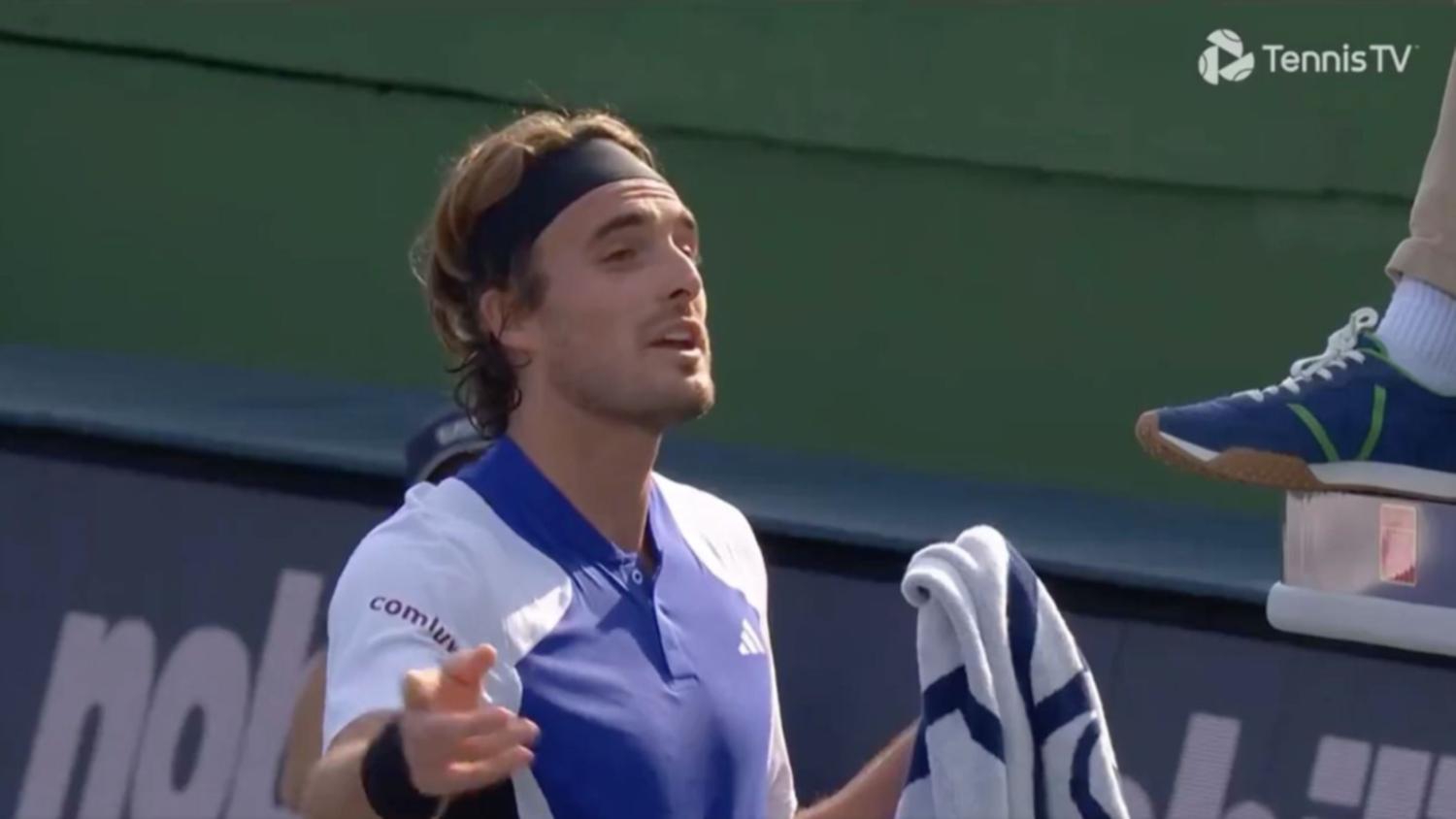 “¿Por qué están contra mí?”: Tsitsipas y otro capítulo de tenistas vs. umpires