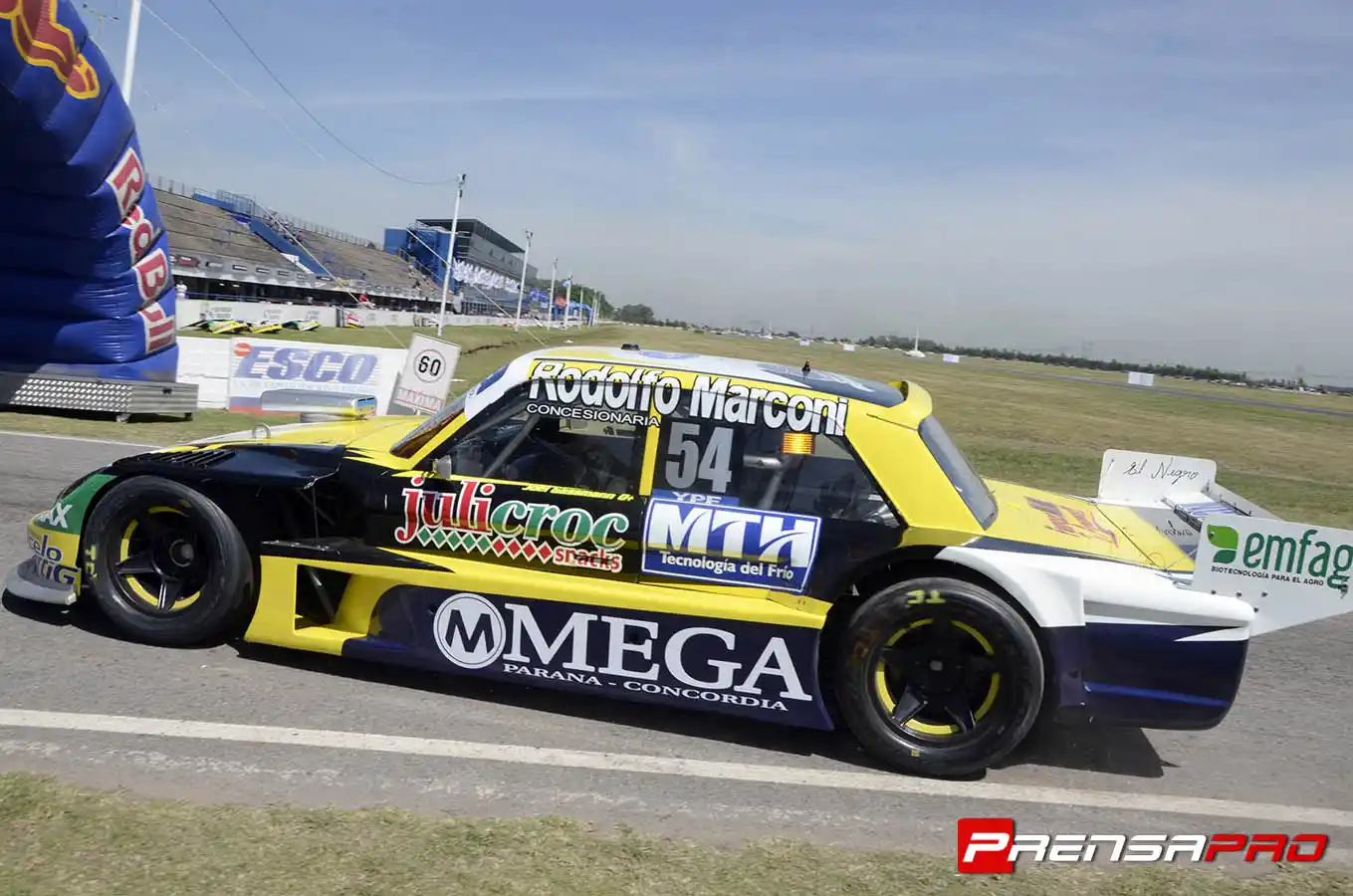 Pone primera en el TC Pista