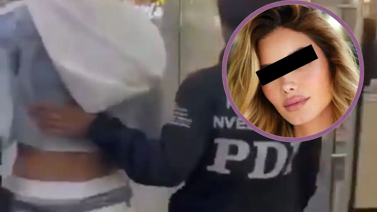 MODELO VENEZOLANA ALESKA GÉNESIS queda en libertad: pasó pocas horas y no quedó vinculada con el robo (VIDEO)