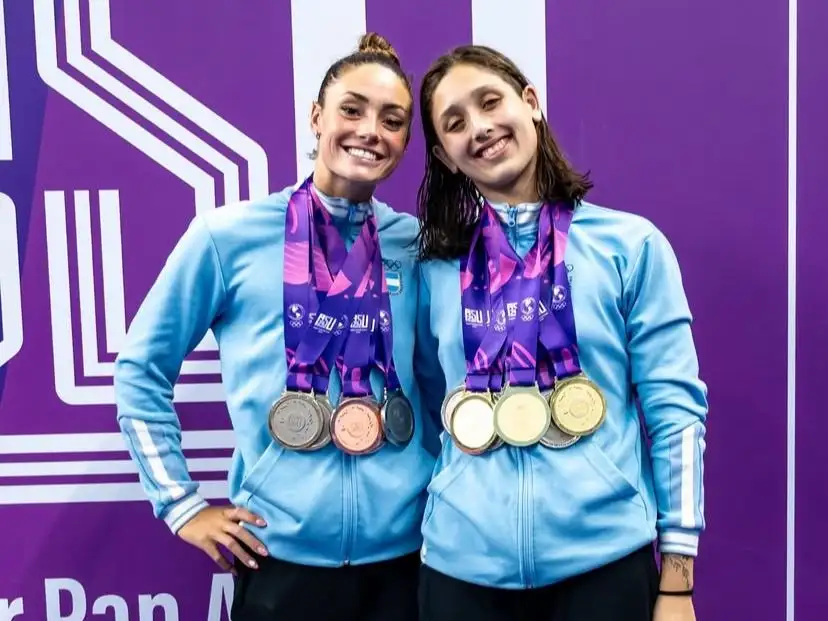 Lucía Gauna y Agostina Hein - Panamericanos Junior