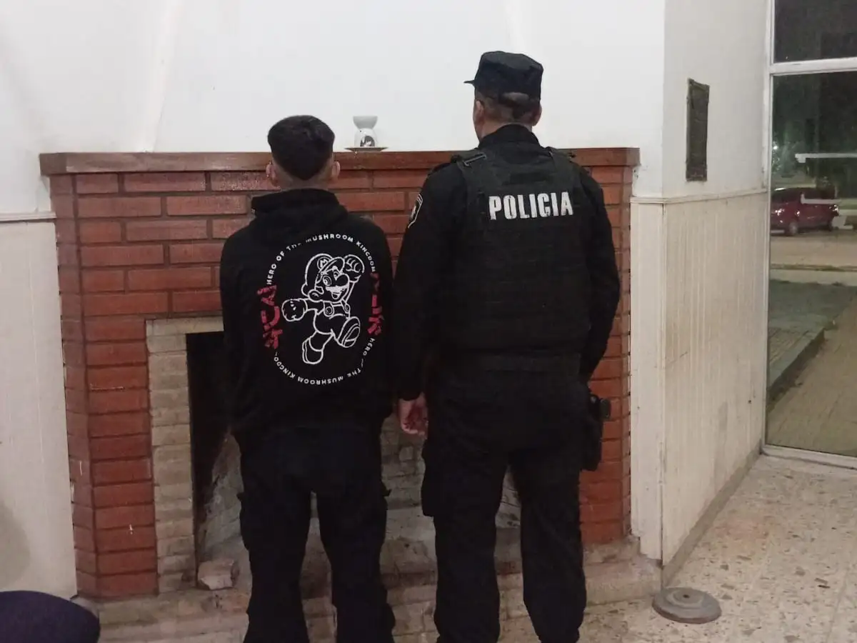 Conductor detenido.