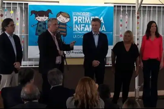 Macri inauguró una obra con dinero incautado a Antonini Wilson