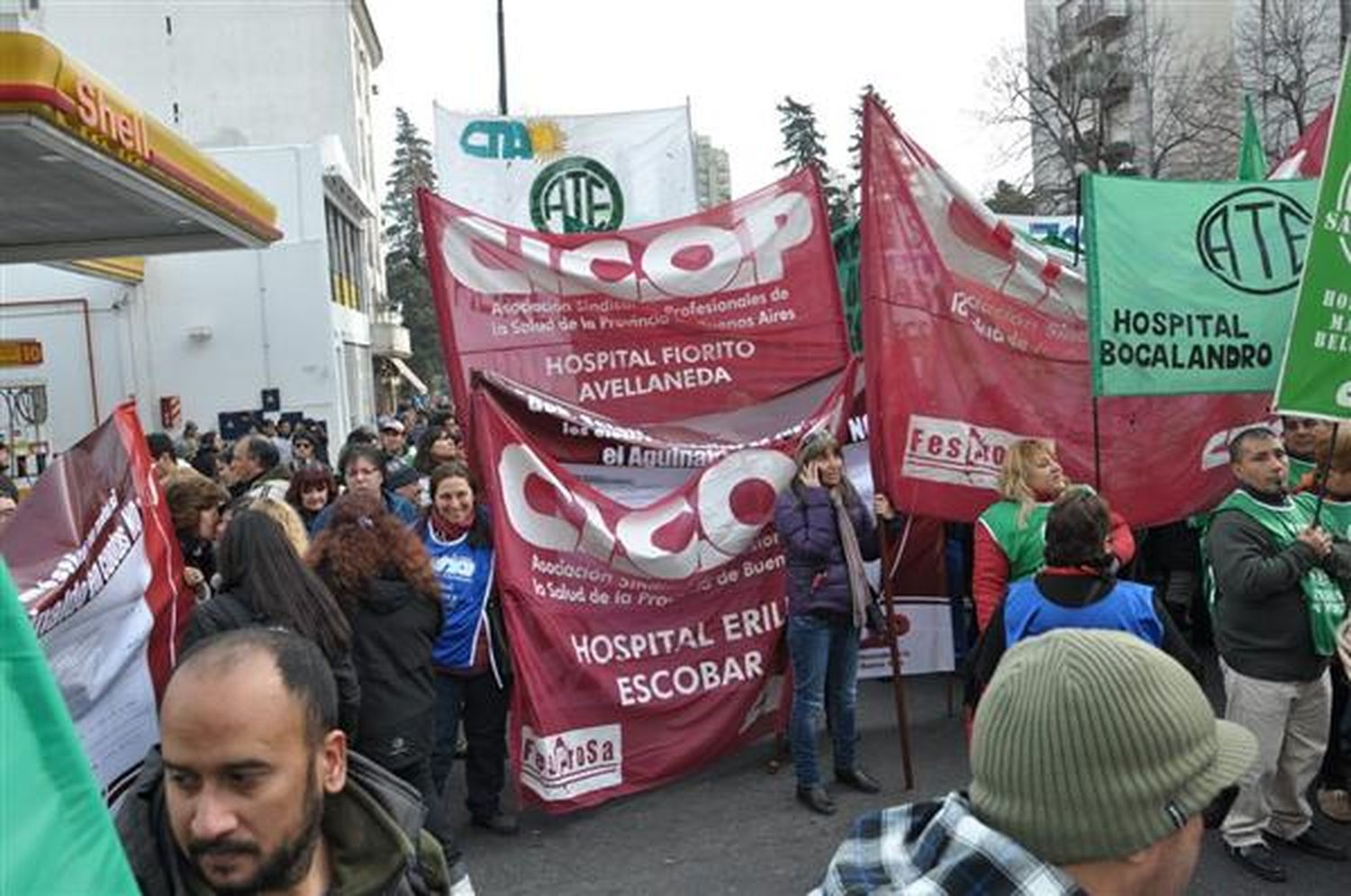 Continúa el paro de ATE bonaerense y Cicop