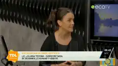 Lic. Juliana Teerink en Tandil Despierta por la 104 1 Tandil FM y ECO TV