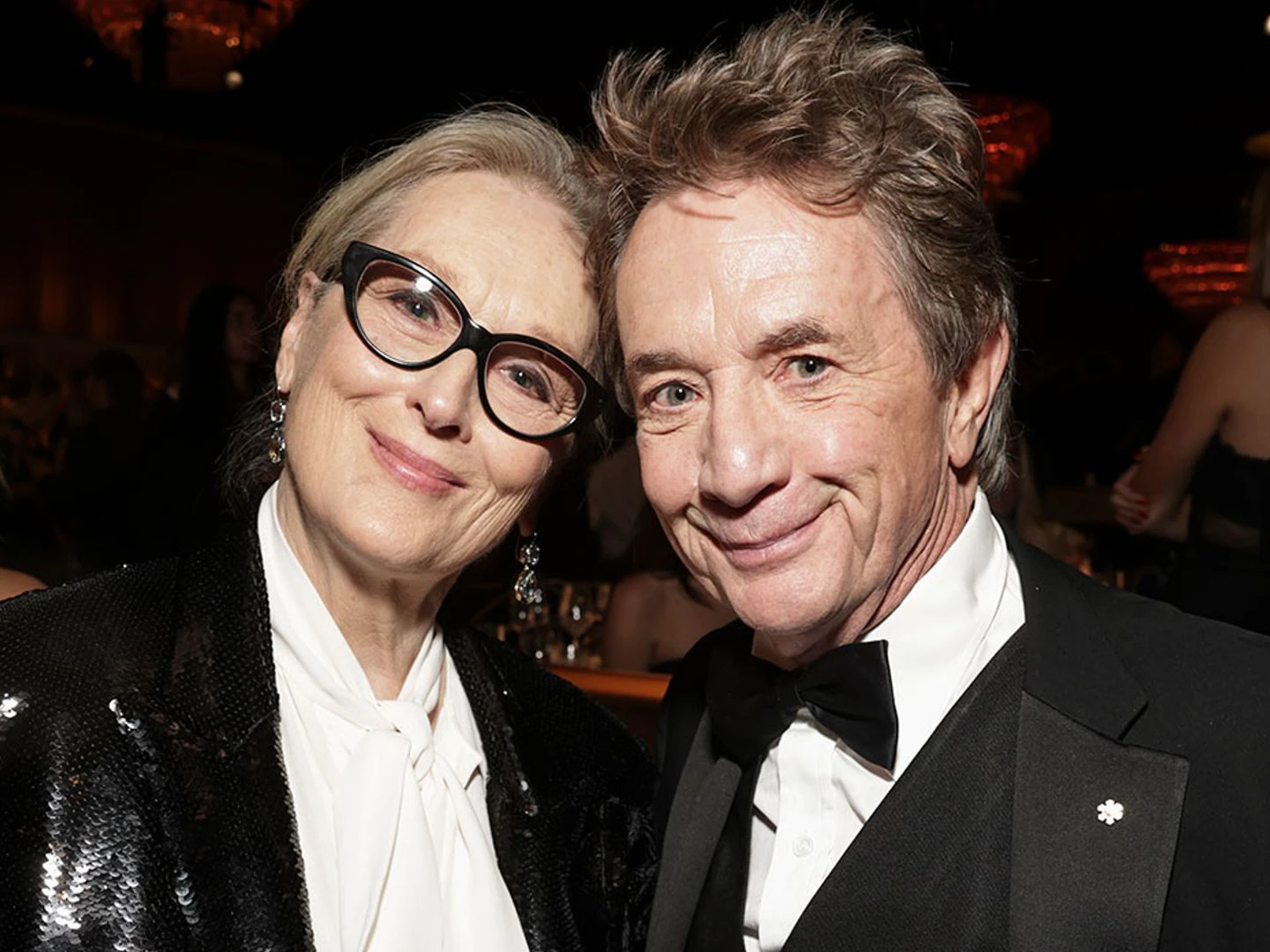 Meryl Streep y Martin Short: de compañeros de ficción a pareja en la vida real