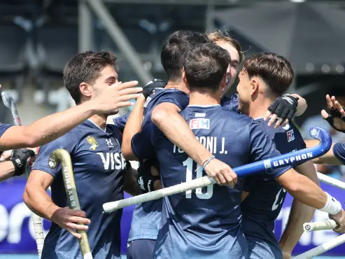 Los Leones debutarán ante Japón en el Mundial de Hockey.. Foto: CAH