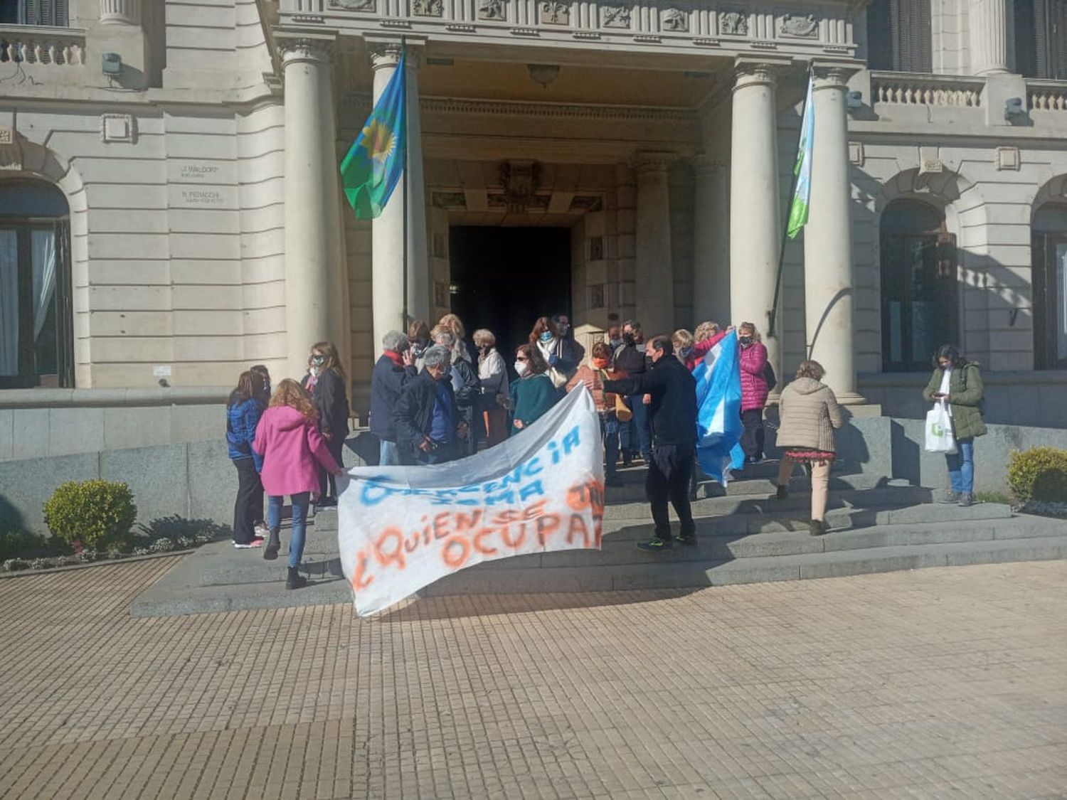 Autoconvocados IOMA municipalidad 03-08-2021