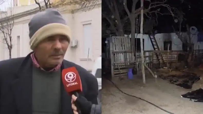 Incendio fatal: el doloroso testimonio del padre