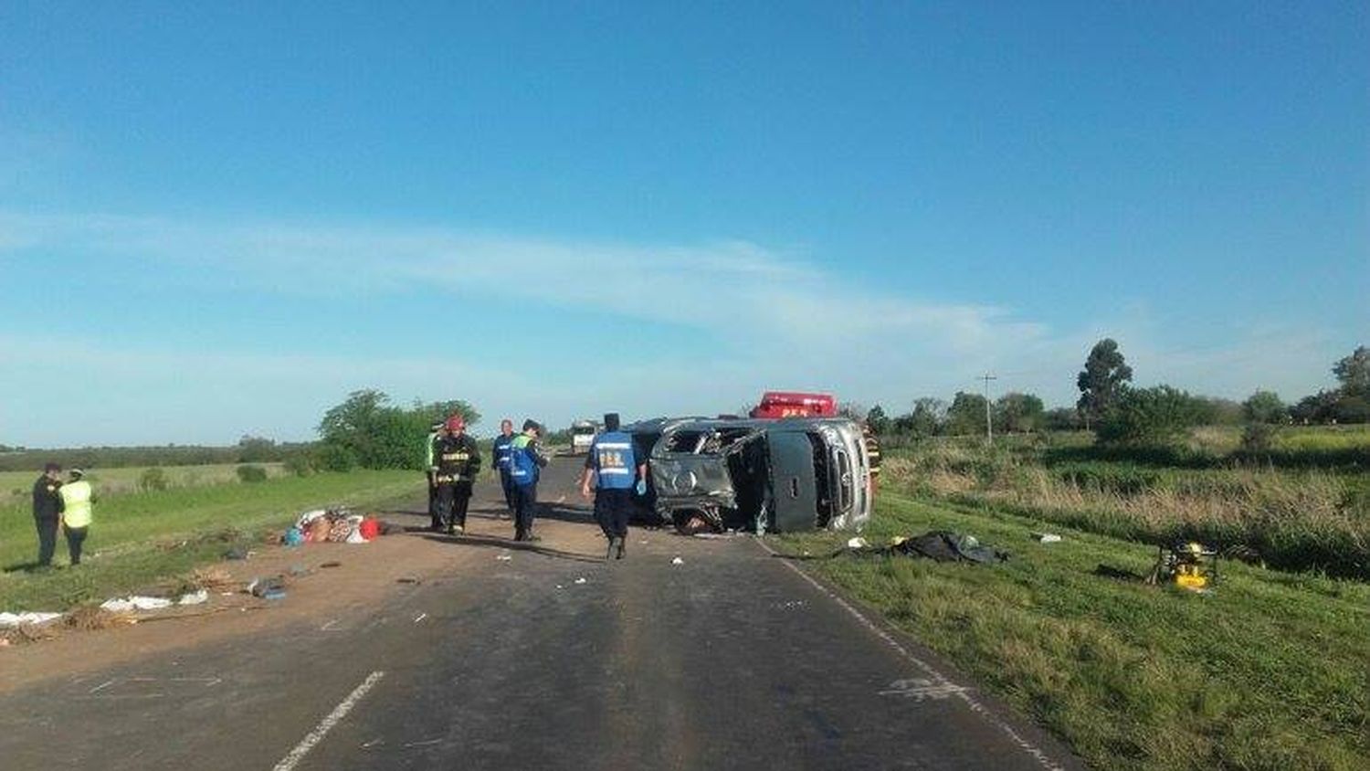 Una persona fallecida en el accidente en ruta 18