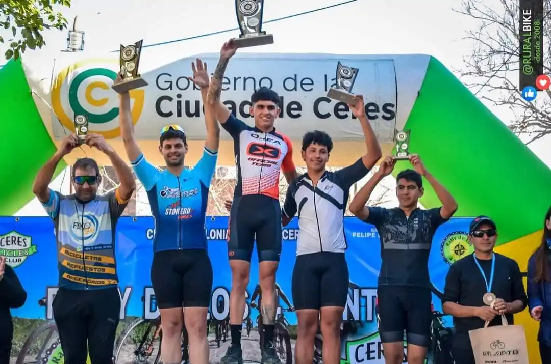 Fernández logró alzarse con el primer puesto en su categoría.