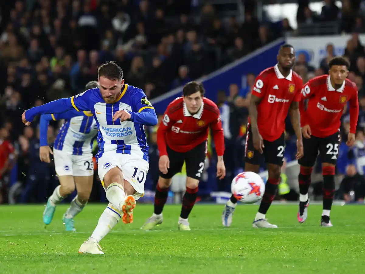 Alexis Mac Allister le dio el triunfo al Brighton 