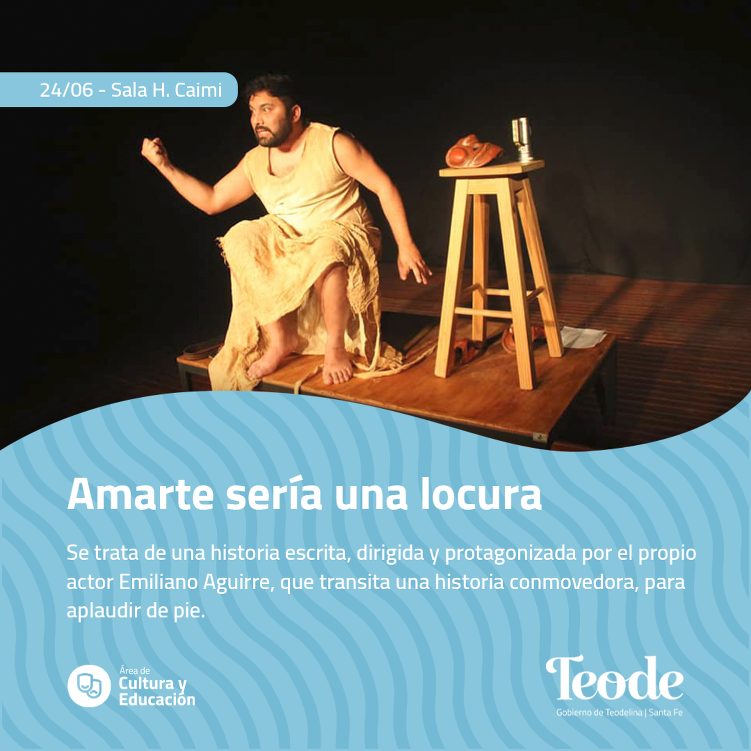 Teodelina: siguen las “Visitas Teatrales”