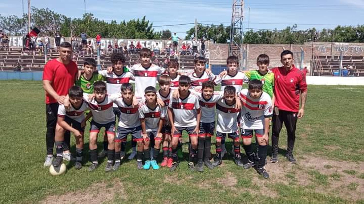 El plantel de octava división