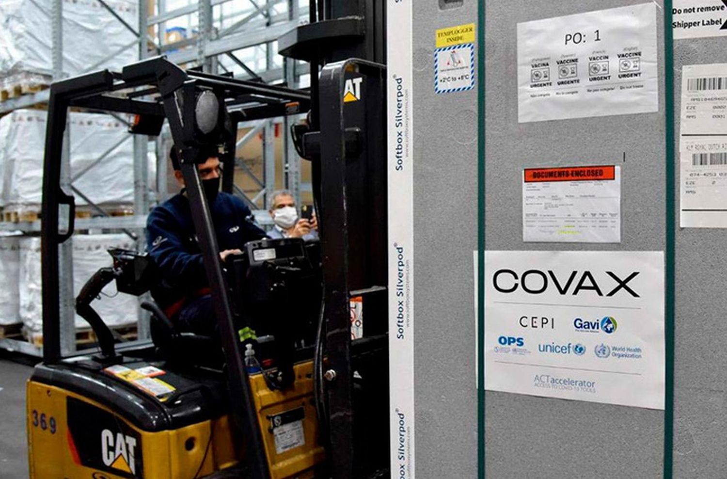 Argentina, entre los países de la región que recibirá vacunas de Estados Unidos