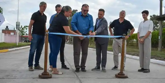 Frontera: la provincia financió más obra de pavimentación