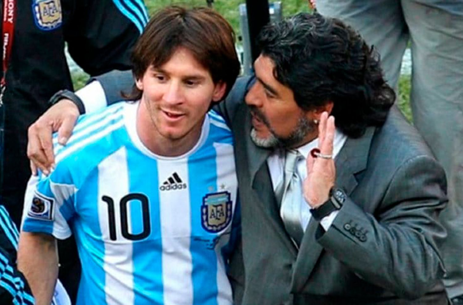 Messi compartió un emotivo posteo de Diego Maradona a dos años de su muerte