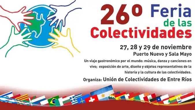 Paraná realiza el fin de semana la Feria de las Colectividades
