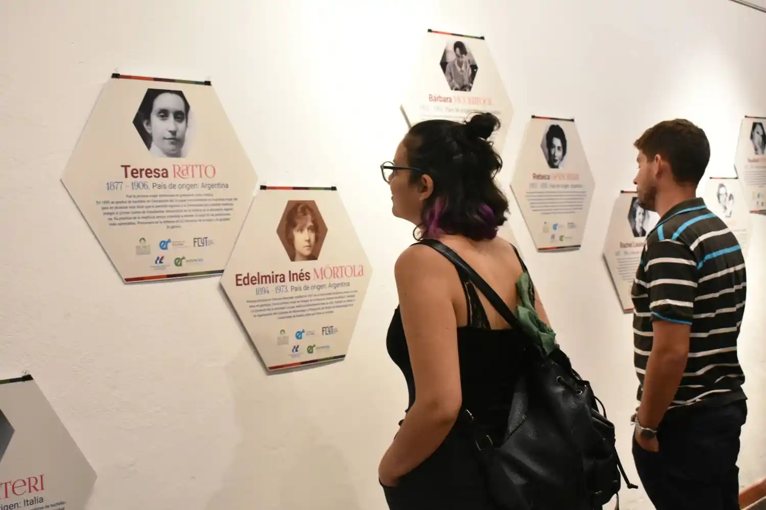 Inauguran una muestra sobre mujeres en las ciencias