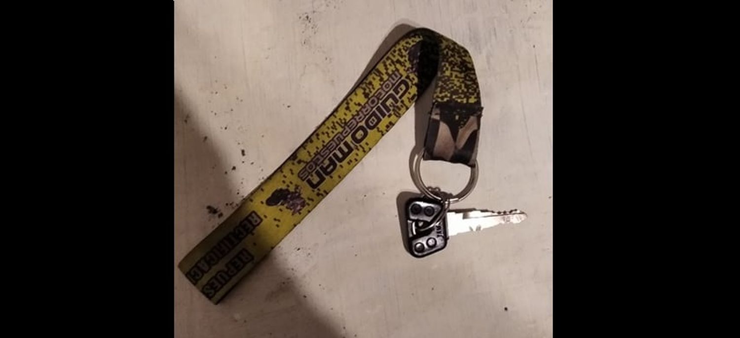 Llave de moto encontrada