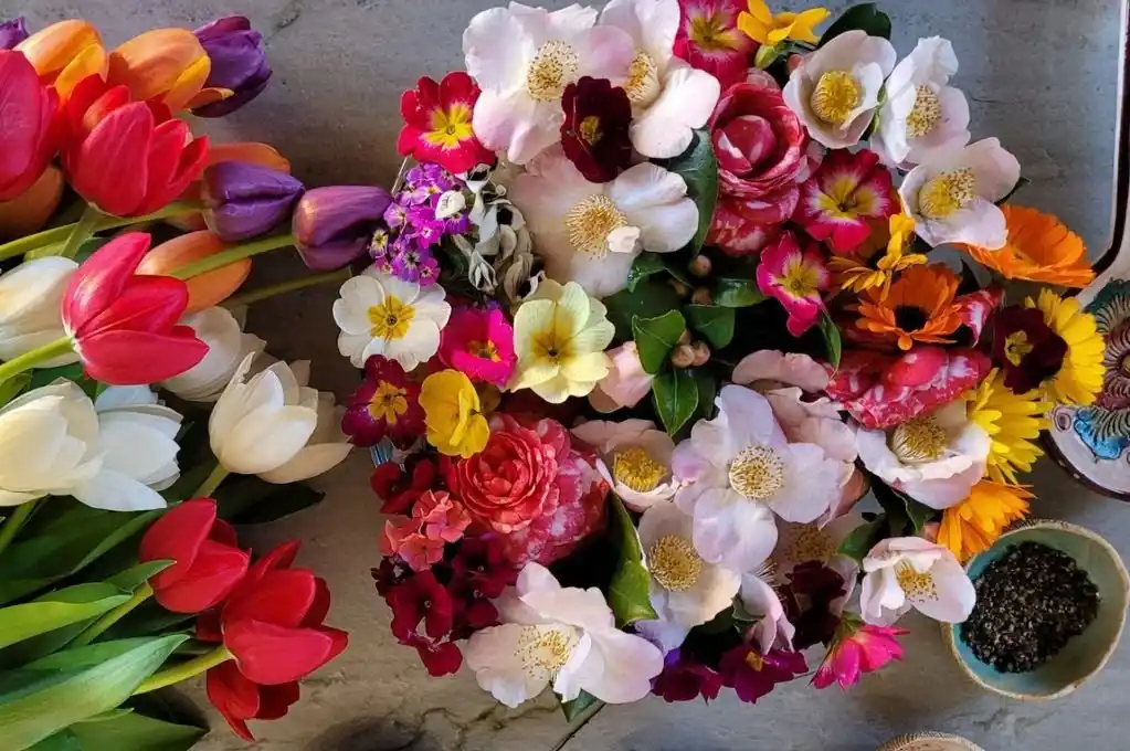 Flores comestibles, una tendencia en crecimiento